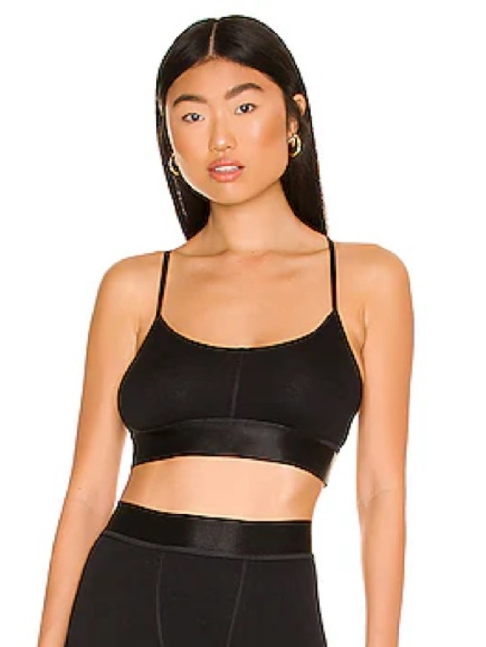 Alala Washable Cashmere Bra - S / Black / FB-BR73